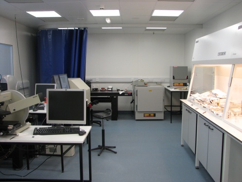 Picture of SRDG cleanroom facility