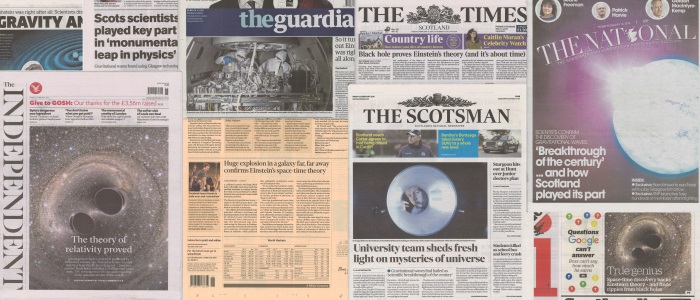 Scottish and UK newspapers on Feb 11, 2016